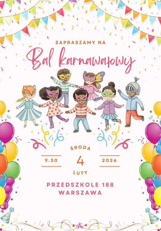 Bal Karnawałowy — 4 luty 2026